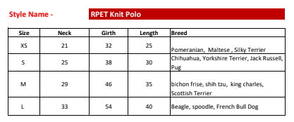 Snooza - Red - RPET Knit Polo