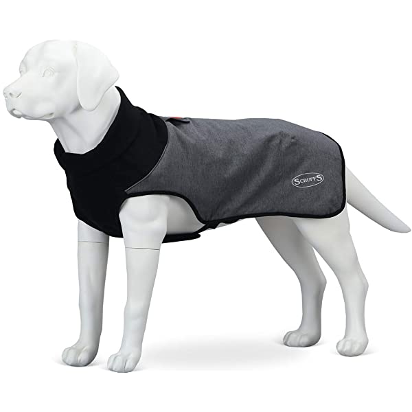 Scruffs - Cajun Grey - Thermal Dog Coat