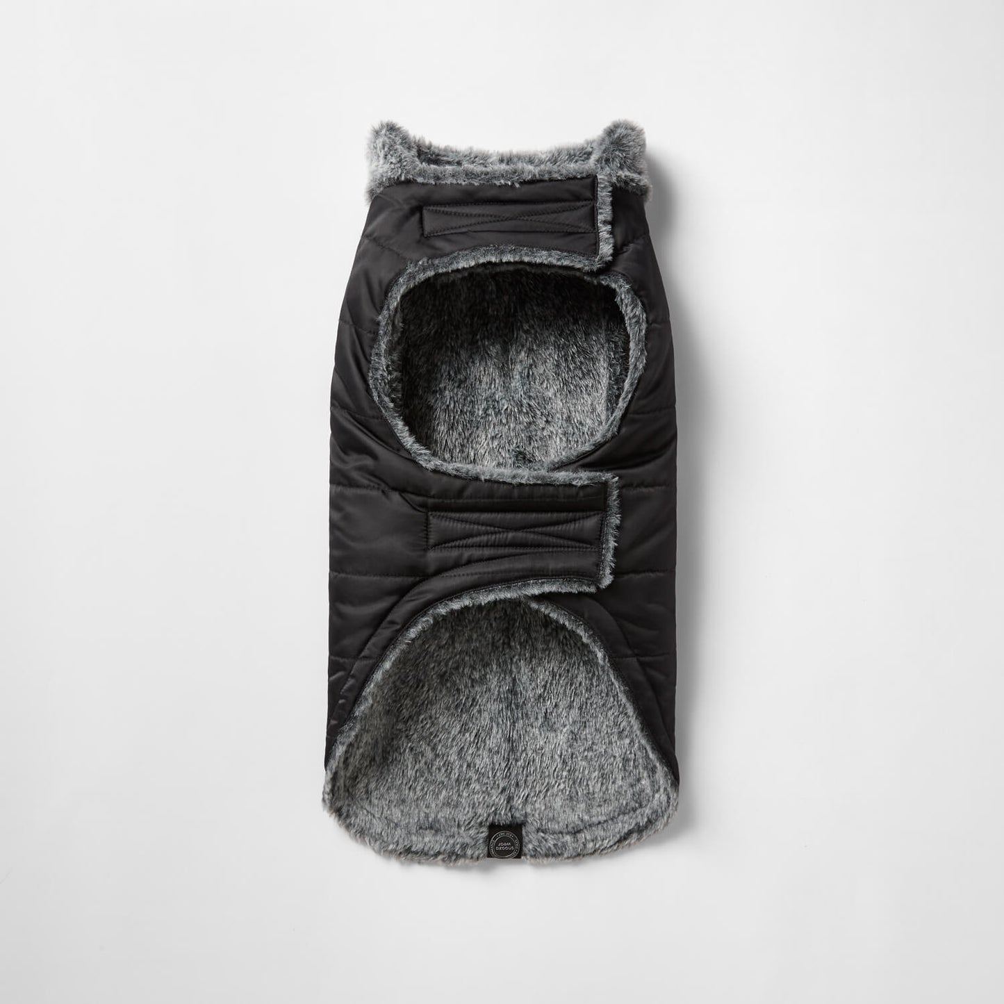 Snooza - Black - Fur Collar Puffer