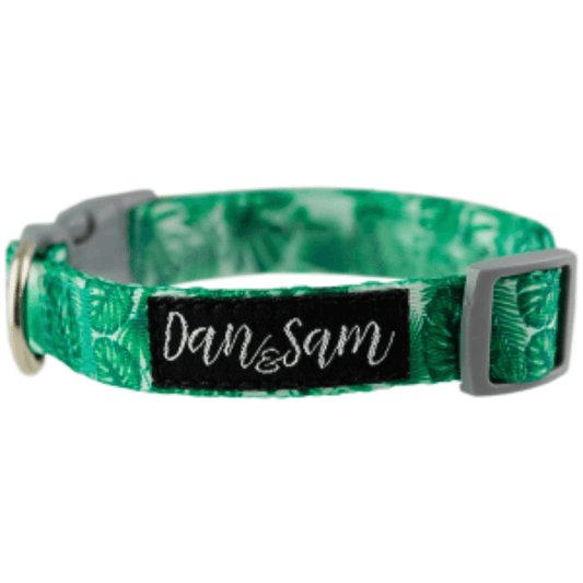 Dan & Sam - Lahana - Adjustable Polyester Webbing Dog Collar